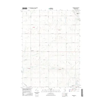 2017 Map of Needmore, 2017 Print