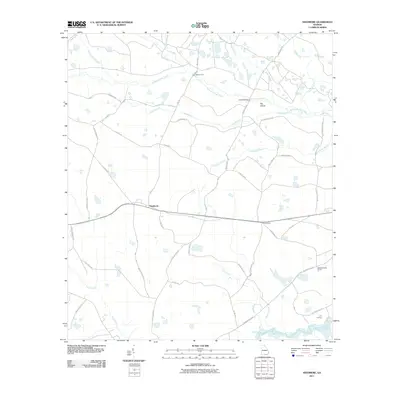 2011 Map of Needmore, 2011 Print