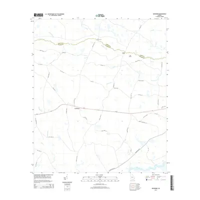2014 Map of Needmore, 2014 Print