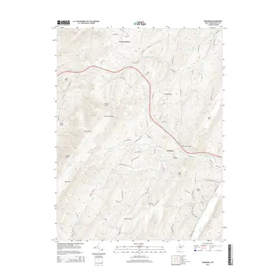 2014 Map of Needmore, 2014 Print