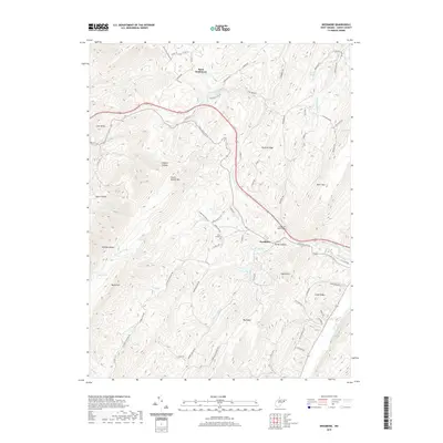 2019 Map of Needmore, 2019 Print