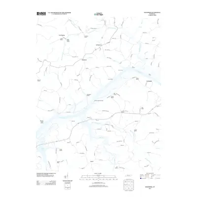 2013 Map of Needmore, 2013 Print