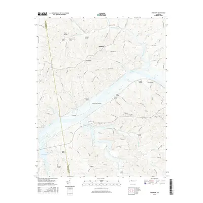 2016 Map of Needmore, 2016 Print