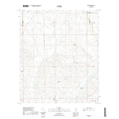 2018 Map of Needmore, 2018 Print
