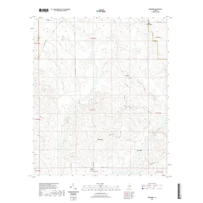 2020 Map of Needmore, 2020 Print