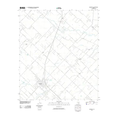 2010 Map of Needville, 2010 Print