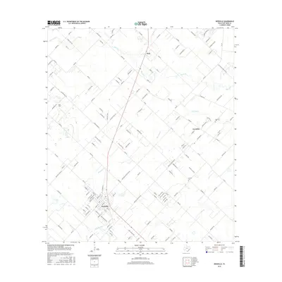 2016 Map of Needville, 2016 Print