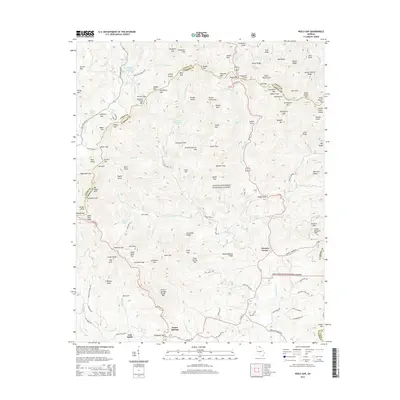 2014 Map of Neel Gap, 2014 Print