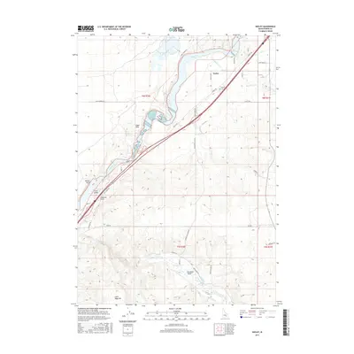 2017 Map of Neeley, 2017 Print