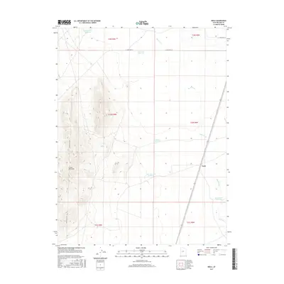 2017 Map of Neels, 2017 Print
