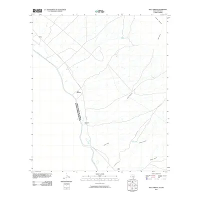 2010 Map of Neely Arroyo, 2010 Print