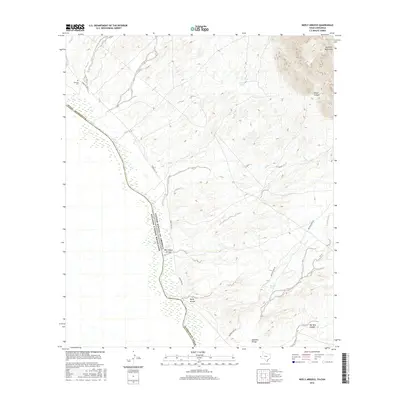 2016 Map of Neely Arroyo, 2016 Print