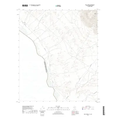 2019 Map of Neely Arroyo, 2019 Print