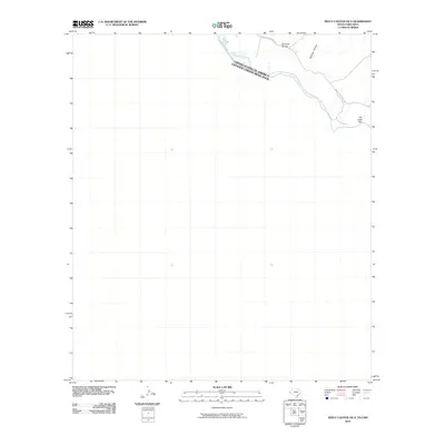 2010 Map of Neely Canyon OE S, 2010 Print