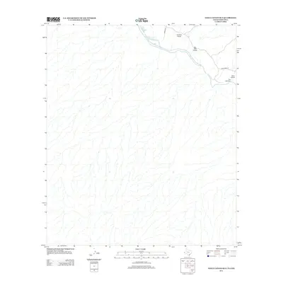 2012 Map of Neely Canyon OE S, 2012 Print