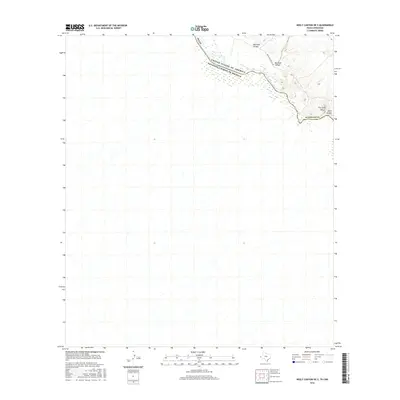 2016 Map of Neely Canyon OE S, 2016 Print