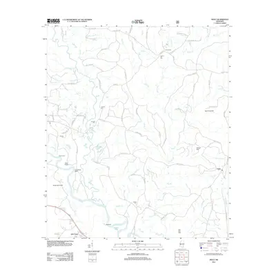 2012 Map of Neely, 2012 Print