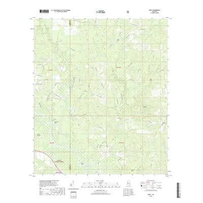 2018 Map of Neely, 2018 Print