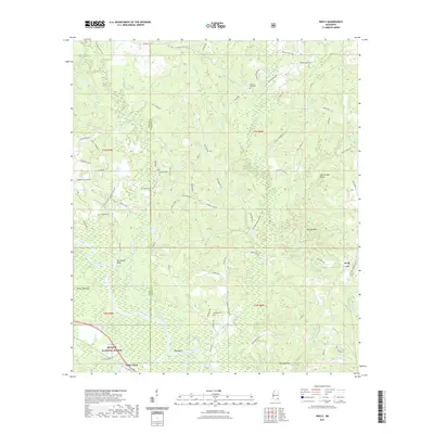 2021 Map of Neely, 2021 Print