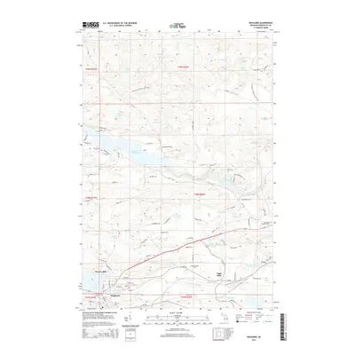 2014 Map of Negaunee, 2014 Print