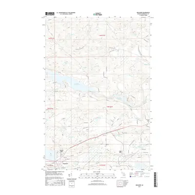 2017 Map of Negaunee, 2017 Print