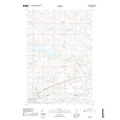 2019 Map of Negaunee, 2019 Print