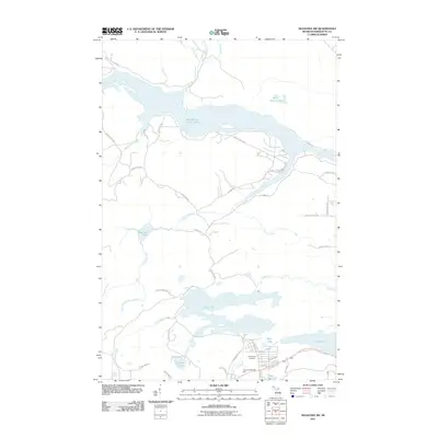 2011 Map of Negaunee SW, 2011 Print