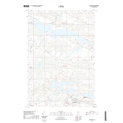 2019 Map of Negaunee SW, 2019 Print