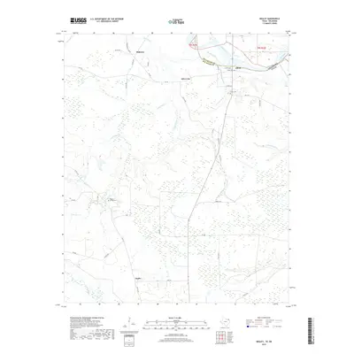 2019 Map of Negley, 2019 Print