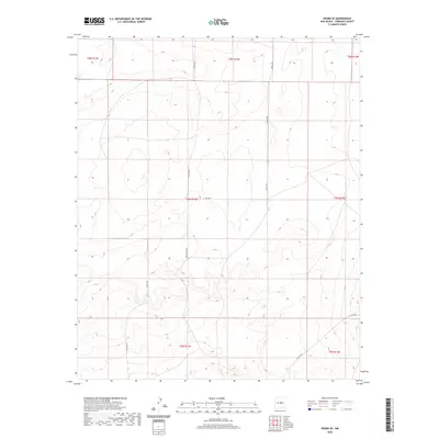 2020 Map of Negra SE, 2020 Print