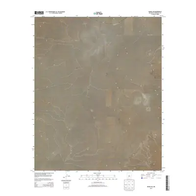 2013 Map of Negra SW, 2013 Print