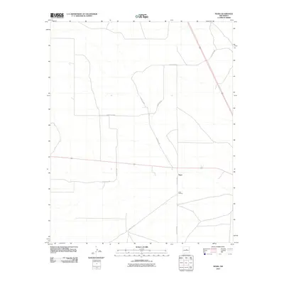 2010 Map of Negra, 2010 Print