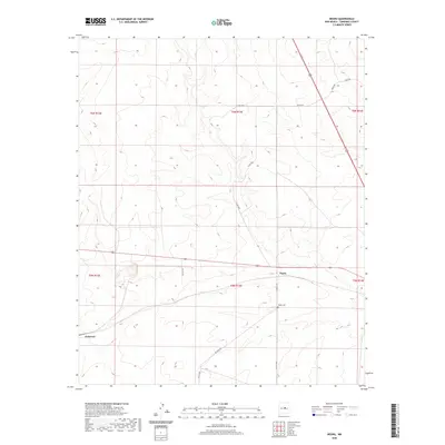 2020 Map of Negra, 2020 Print