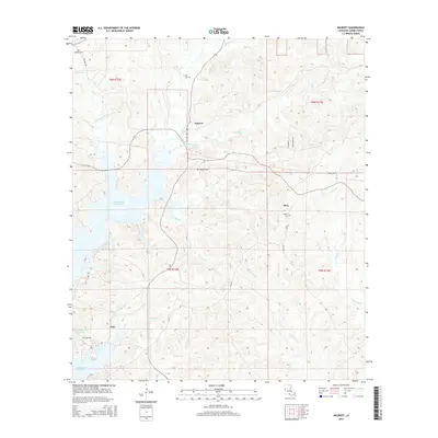 2015 Map of Negreet, 2015 Print