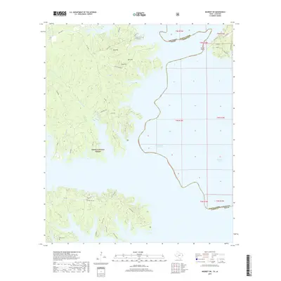 2019 Map of Negreet SW, 2019 Print