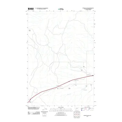 2011 Map of Negro Hollow, 2011 Print