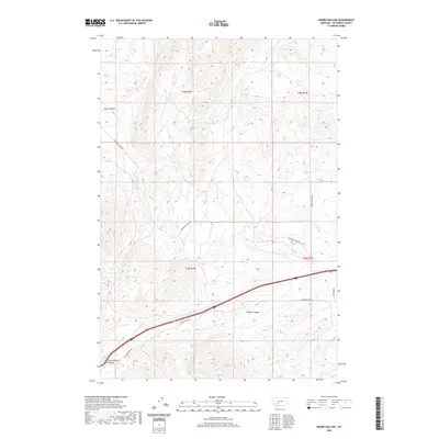 2020 Map of Negro Hollow, 2020 Print