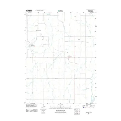 2011 Map of Nehawka, 2011 Print