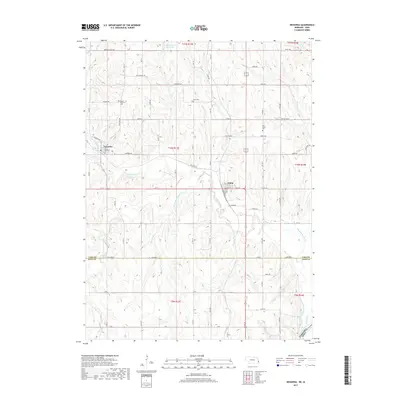 2017 Map of Nehawka, 2017 Print