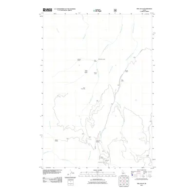 2011 Map of Neil Gulch, 2011 Print