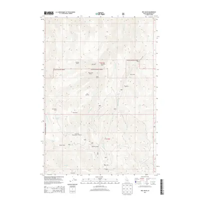 2013 Map of Neil Gulch, 2013 Print