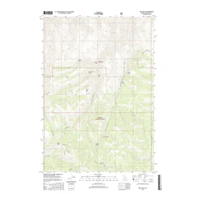 2017 Map of Neil Gulch, 2017 Print