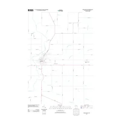 2013 Map of Neillsville, 2013 Print