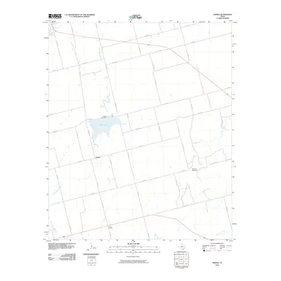 2010 Map of Neinda, 2010 Print