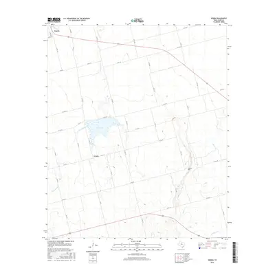 2016 Map of Neinda, 2016 Print