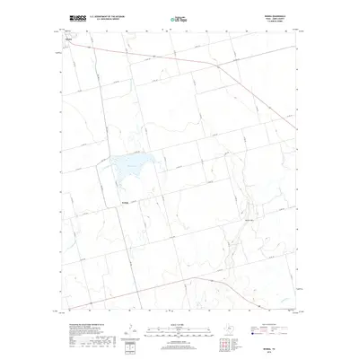 2019 Map of Neinda, 2019 Print