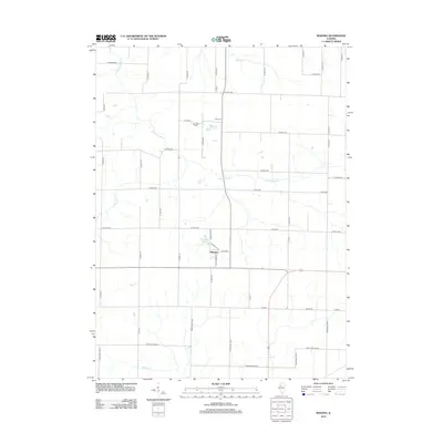 2012 Map of Nekoma, 2012 Print