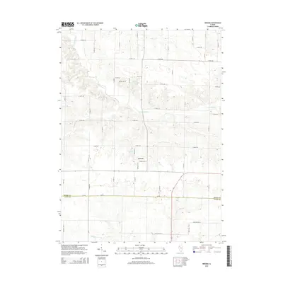 2015 Map of Nekoma, 2015 Print