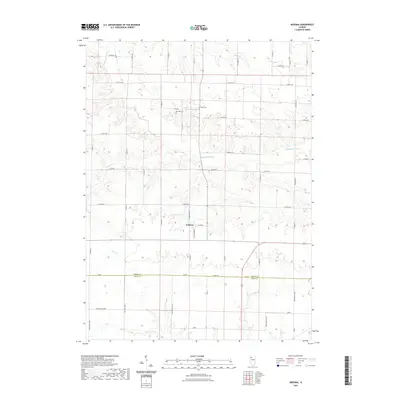 2021 Map of Nekoma, 2021 Print