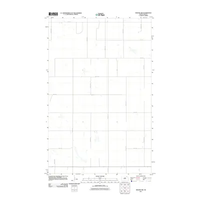 2011 Map of Nekoma NW, 2011 Print